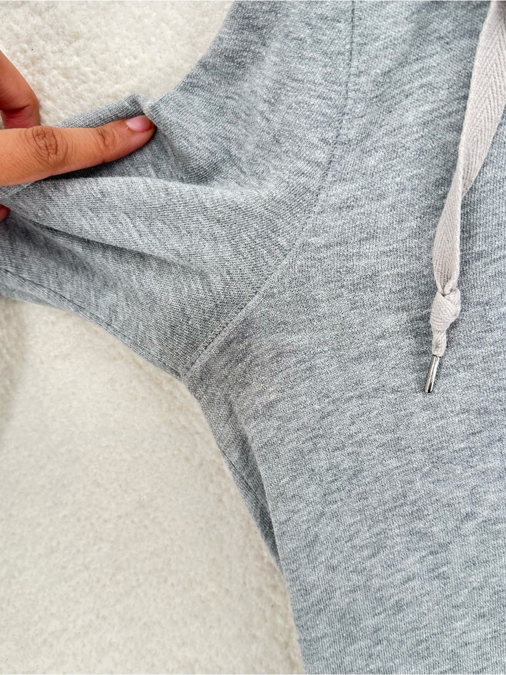 Coquette Victorias Secret Angel Gray Zip Up Hoodie - Picture 6 of 6